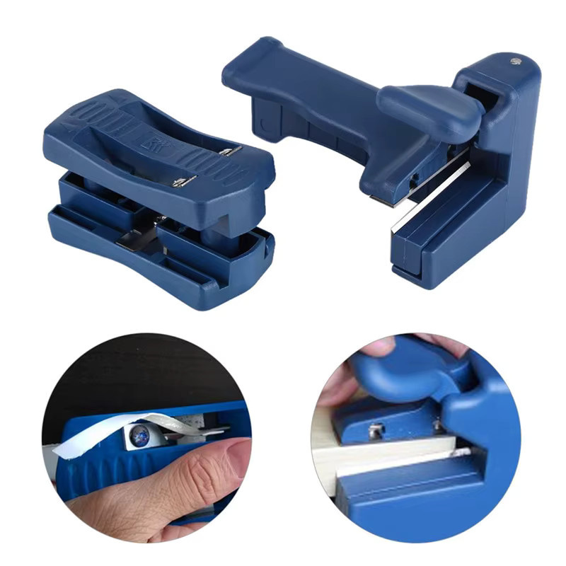 SLADE Kantenstreifen Endbandmaschine und Kantenstreifen Schneider Set aus Kunststoff in Blau - Bild 6