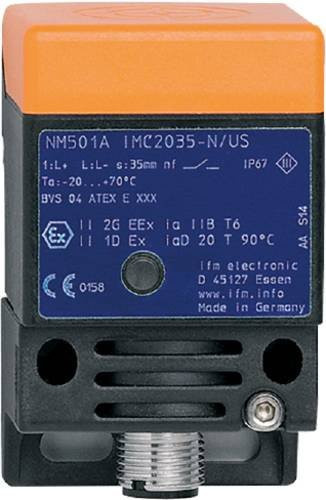 Ifm Electronic Induktiver Sensor NM500A NAMUR in Orange - Bild 1
