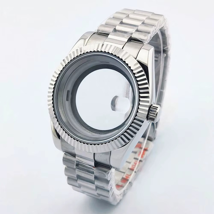Miyoda Uhrengehäuse, Edelstahl, 36 mm/39 mm, Herren, Saphirglas - Bild 2