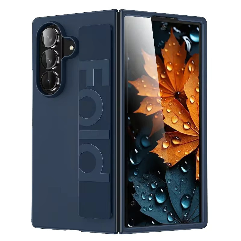 Ultradünnes mattes Silikon-Armband-Etui für Samsung Galaxy Z Fold 7 6 5 4 3 in Transparent - Bild 7