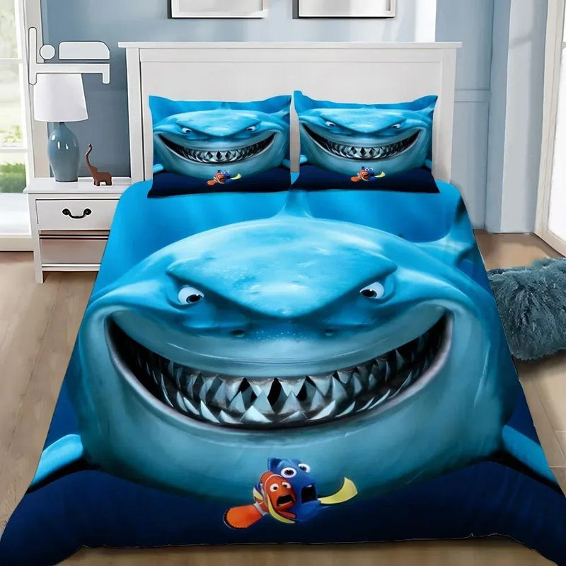 Lodestar Bettwäscheset Findet Nemo mit Bettbezug und Kissenbezug, Blau, B/H: 228 x 228 cm - Bild 3