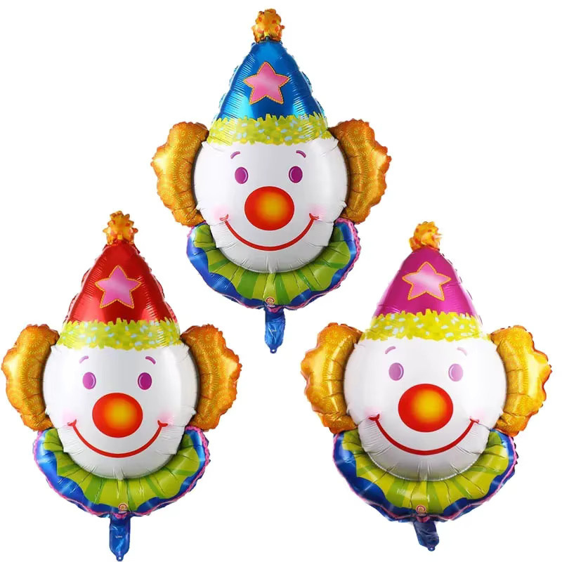 3-teiliges BALONAQ Clown-Luftballons-Set in Mehrfarbig für Zirkus- und Geburtstagspartys - Bild 4