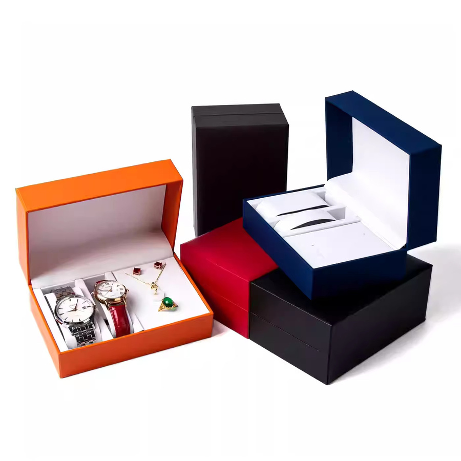CAOWTAN Uhrenbox, PU-Leder, Damen und Herren - Bild 2