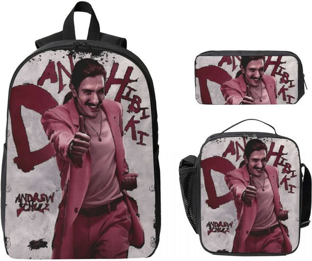 3-teiliges Street Fighters 2026 Schulranzen-Set für Jungen und Mädchen in Multicolour mit Rucksack, Federmäppchen und Lunchbox - Bild 1