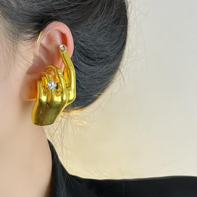 LuckyDay3 Ohrringe, Gold, Kristall, Damen - Bild 1