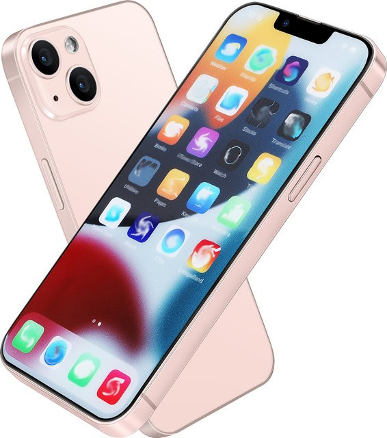 Dummy-Fake-Telefonmodell für die Präsentation, kompatibel mit dem Phone 13, Pink - Bild 1
