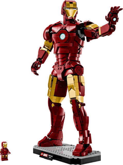 Lego Marvel Iron Man Mark 3 Sammleredition Superhelden ab 18 Jahren - Bild 3