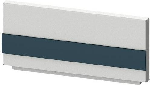 Siemens Blende 8PQ2000-4BA02 in Weiß, B: 40,0 cm, H: 17,5 cm - Bild 1