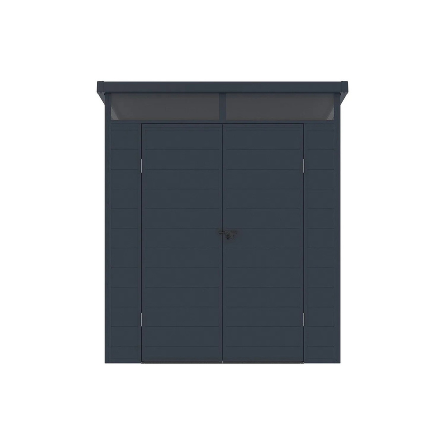 Vente-unique Schrebergartenhaus Minaro in Anthrazitgrau mit Höhe: 180 cm - Bild 2