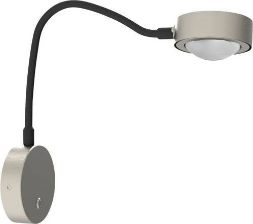 LightMe LM85851 LED-Wandleuchte GX53 5W in Titan/Silber mit warmweißem Licht und verstellbarem Design - Bild 1