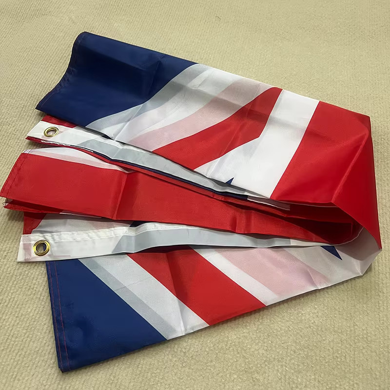 YIXIN Nationalflagge des Vereinigten Königreichs England-UK-Flagge aus Polyester, B/H: 150 x 90 cm, Mehrfarbig - Bild 5