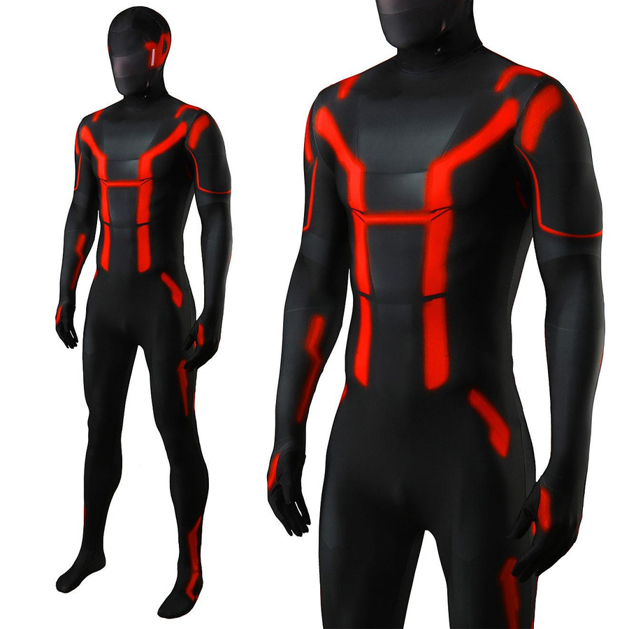Yiran toy Tron Ares Superheld Cosplay Kostüm Overall - Bild 2