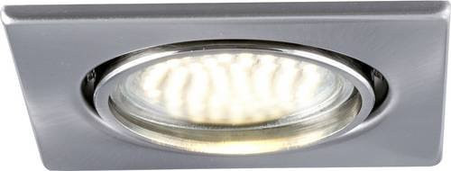 Heitronic DL6802 Einbauleuchte GU5.3 35W aus Edelstahl in Silber, eckig - Bild 1