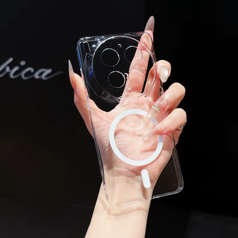 Transparente MagSafe Handyhülle für VIVO X300 Pro, Ultra X300S und X200 Pro mit magnetischer Funktion für kabelloses Laden - Bild 2