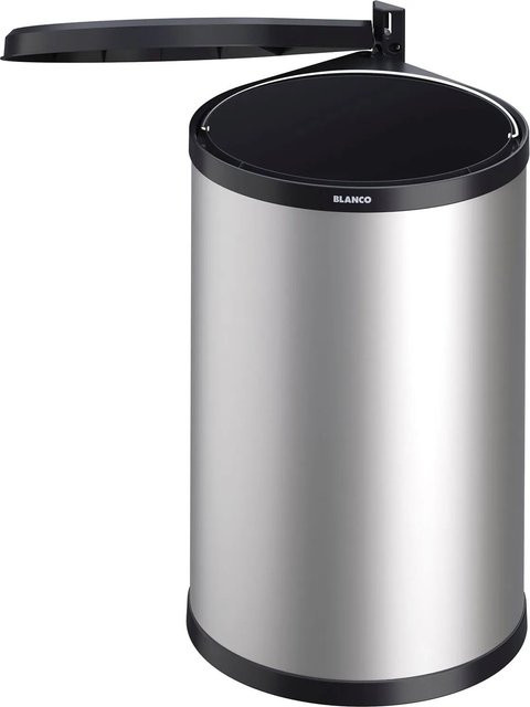 Blanco Schwenkmülleimer Singolo Xi mit Deckel in Silber und Anthrazit, Korpusbreite: 40 cm - Bild 1