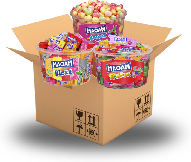 MAOAM Bonbons Frucht 3 x Einzelmenge - Bild 1