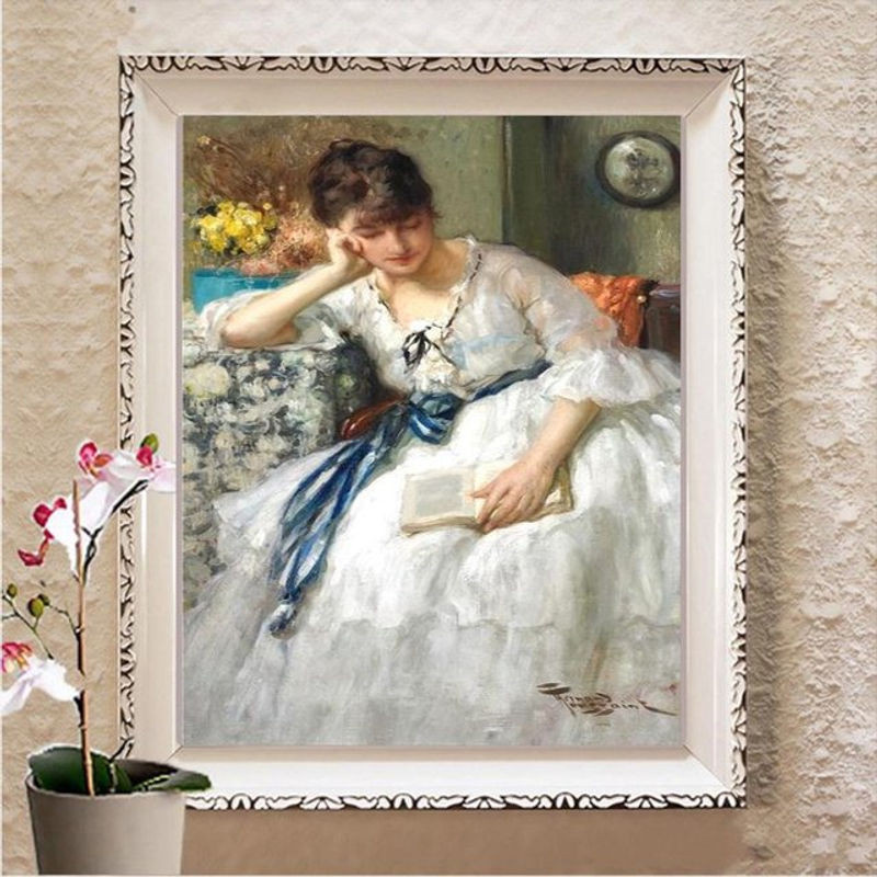 FIYO Diamond Painting DIY Mosaik Kunst Set mit Strass Steinen, Mehrfarbig, B/H: 20 x 30 cm - Bild 1