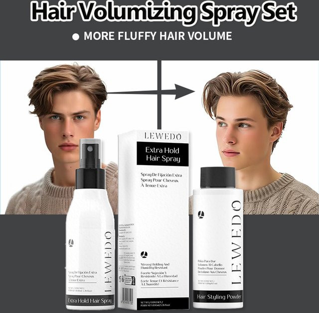 LEWEDO Haar-Styling-Spray für trockenes Haar - Bild 1