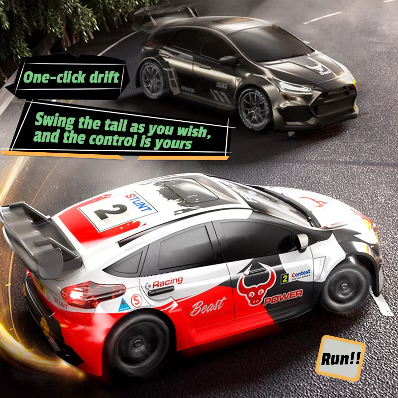 CONUSEA Rallye-Drift-Auto, ferngesteuertes Elektrofahrzeug-Modell, 1:24, 4WD - Bild 3