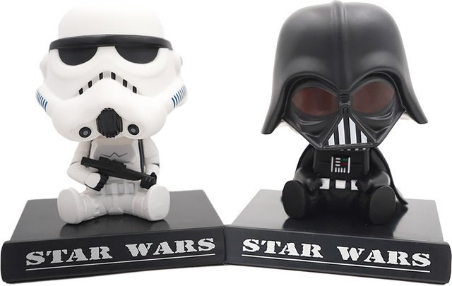 Bandai Star Wars Darth Vader Wackelkopf Modell, Auto Ornament - Bild 1