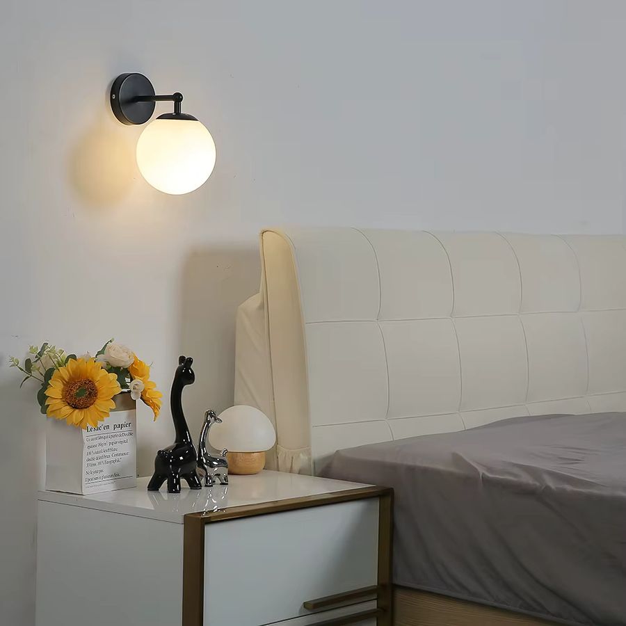 Lava Ball Moderne Wandlampe aus Glas für Wohnzimmer Schlafzimmer und Flur - Bild 2