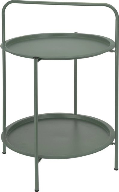 Runder Gartentisch aus Stahl für den Außenbereich - Bild 1