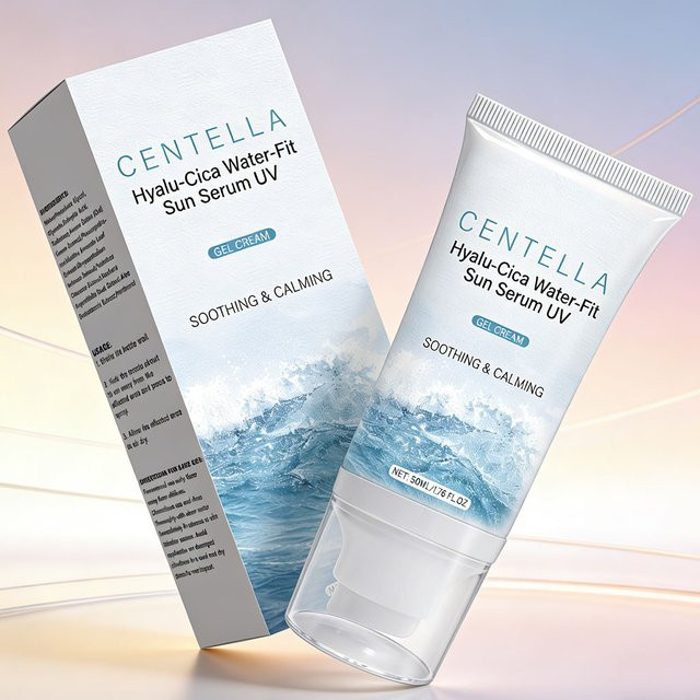 SAUVASINE Hyalu-Cica Water-Fit Sonnenserum, LSF 50, 50 ml, Unisex - Bild 1