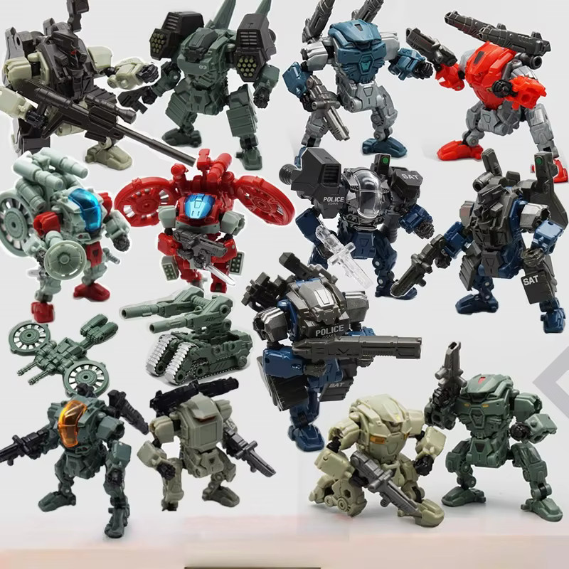 Mft Diaclone Lost Planet Power Armor Da Figure Pack Ms Tiger Marine Sat White Shark Action Figure - Bild 2