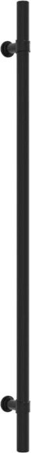 vidaXL Möbelgriffe Set aus Edelstahl in Schwarz Matt, 20 Stück, Länge: 32 cm - Bild 1
