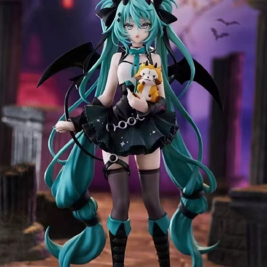 Bandai Hatsune Miku Dunkler Engel Statue als PVC Modell in Multicolor - Bild 2