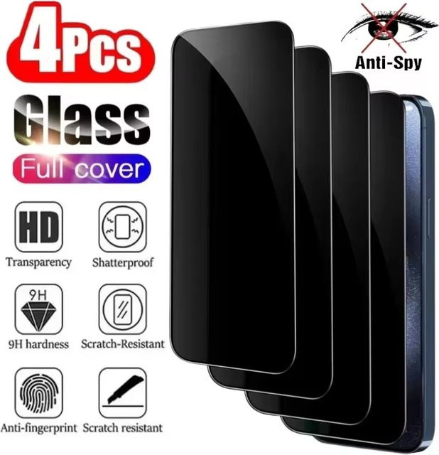 Samsung Anti-Spy Sichtschutzglas Displayschutzfolie für A57 A56 A55 A54 A36 A35 A34 A33 A26 A25 A17 A16 A15 A14 A13 A07 A06 A05 5G Modelle - Bild 1
