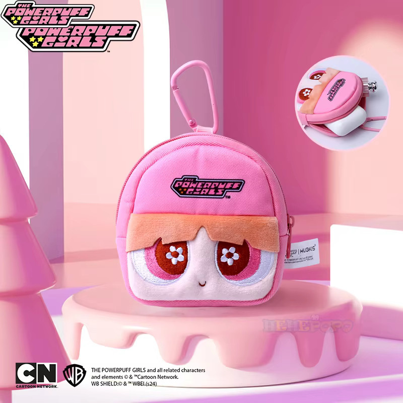 HUGKIS Powerpuff Girls Plüsch-Geldbörse, Hängetasche, 10cm - Bild 3