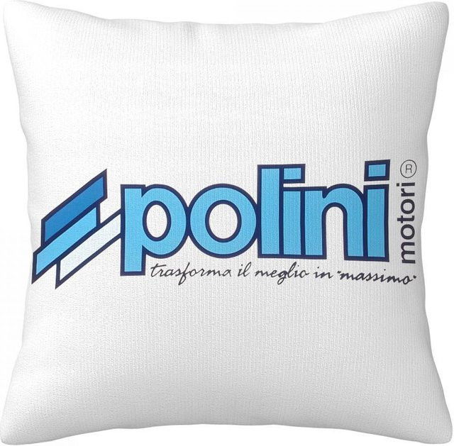 Polini Makramee Kissenbezug mit Anime-Motiv in Weiß, B/B: 18 x 18 cm - Bild 1