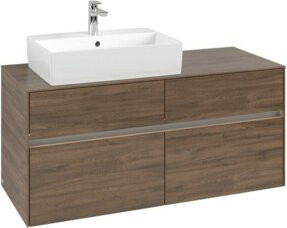 V&B Waschtischunterschrank Collaro mit LED, Breite: 120 cm, Tiefe: 54,8 cm, Höhe: 50 cm - Bild 1
