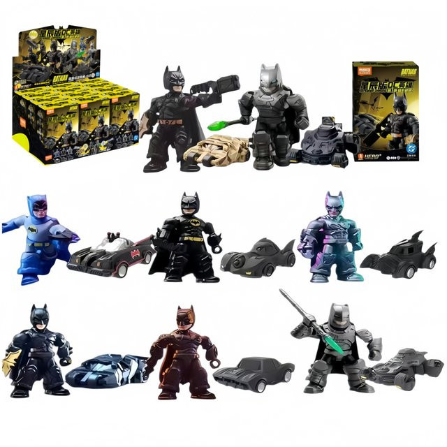 Blokees Batman Star Defender Blind Box, Bausteine, Batmobil Montagemodell - Bild 1