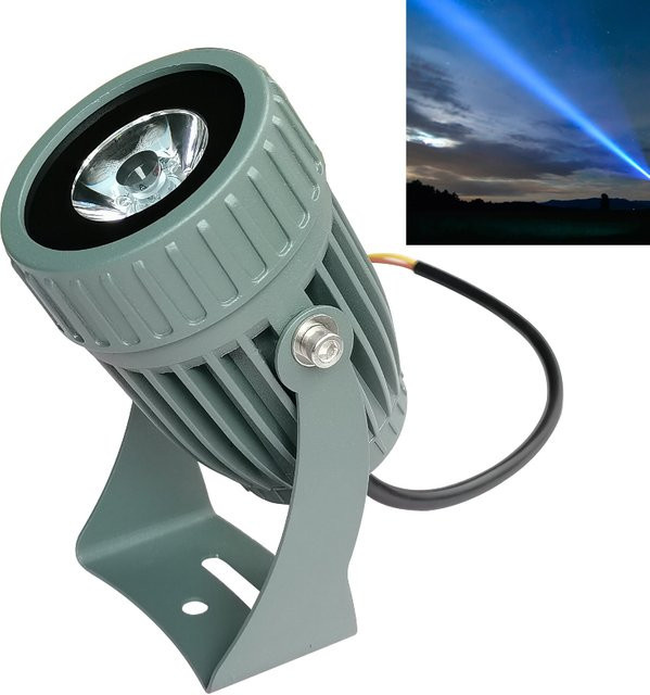 Getefu LED Outdoor-Strahler IP65 wasserdichte Wandleuchte aus Aluminium mit Reflektor - Bild 1
