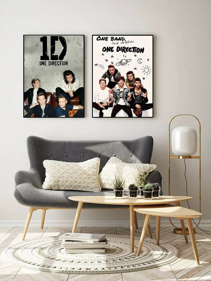 Kayou O-One D-Direction Band Poster Kunstdruck im Anime-Stil, Mehrfarbig - Bild 6