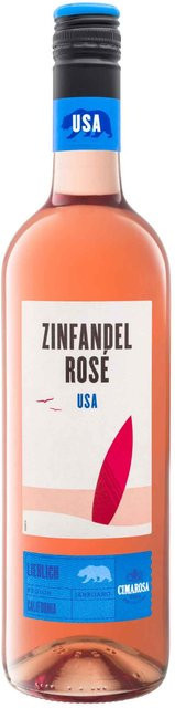 Cimarosa Zinfandel Rosé, lieblich, Roséwein, 2025, 0,75 l - Bild 1