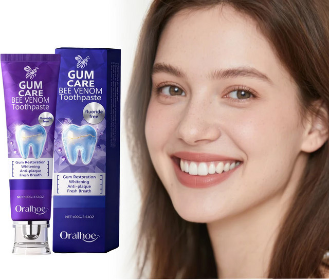 Oralhoe Zahnpasta für Zahnfleischreparatur und Zahnaufhellung, Unisex - Bild 1