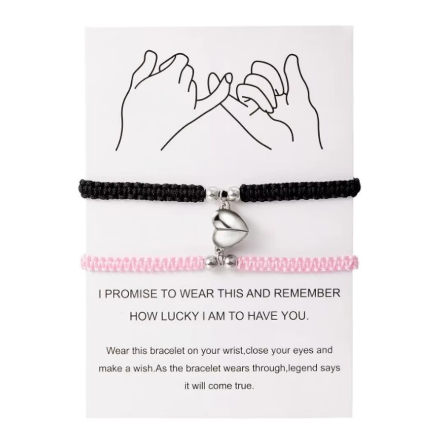 Rinhoo Armband, Magnet-Herz-Paar, Unisex - Bild 1