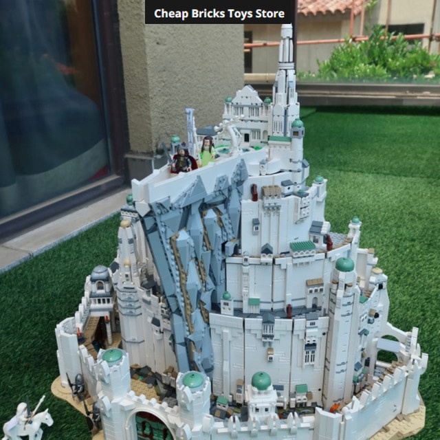 Potdemiel Minas Tirith Bausteine, Fantasy, 8278 Teile - Bild 1