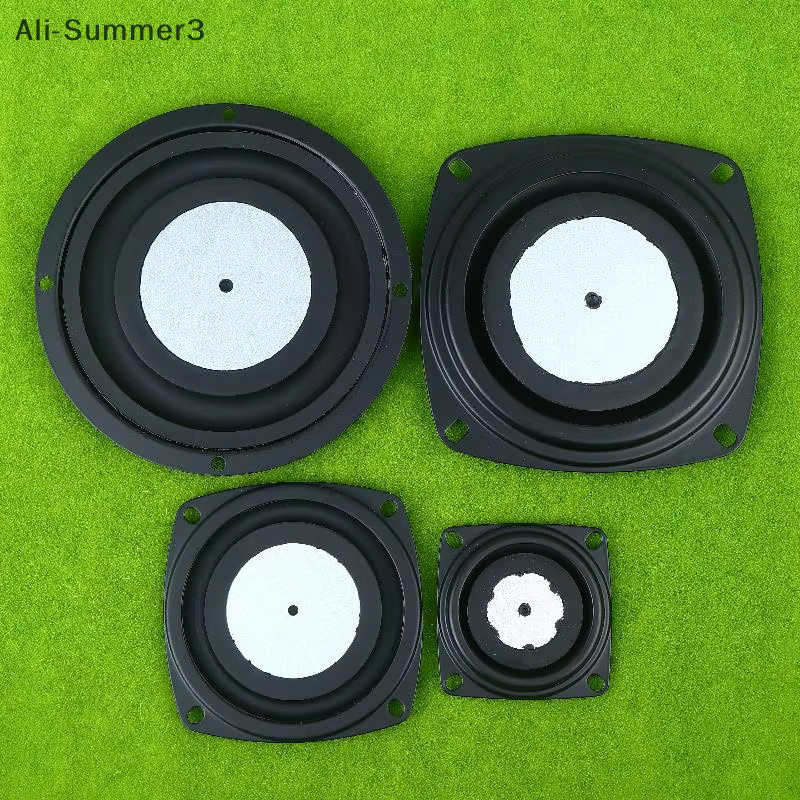 Universal Woofer Kühler Bass Passive Lautsprecher Membran Vibration Platte in Schwarz für DIY Niederfrequenz Lautsprecher - Bild 4