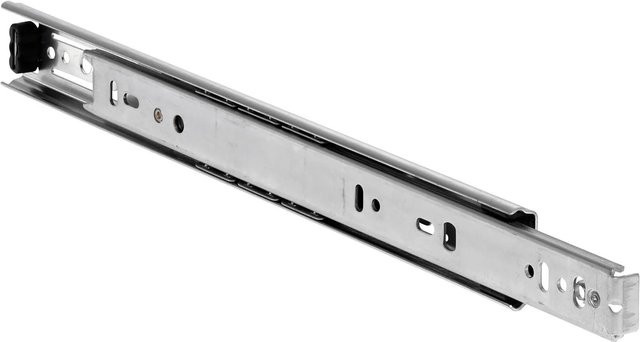 Accuride Kugelkäfigführung Dz2132 Teilauszug aus verzinktem Stahl in Silber, Länge: 450 mm - Bild 1