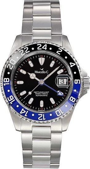 Marcello C. Armbanduhr, Automatik, Edelstahl, Keramik, 40 mm, Herren - Bild 1