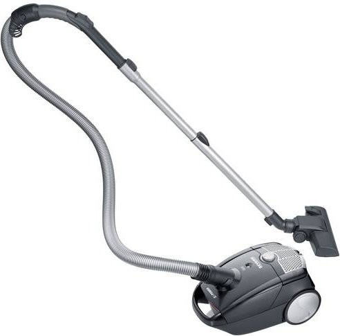 Severin Bodenstaubsauger BC 7030 mit Beutel in Schwarz/Silber - Bild 1