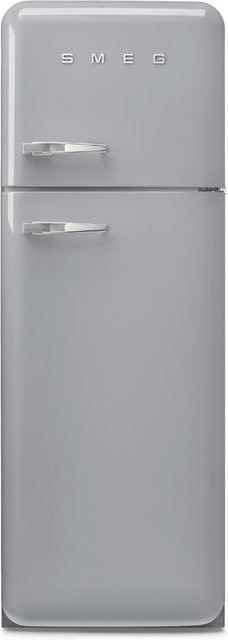 Smeg Standkühlschrank mit Gefrierraum in Silber FAB30RSV6 - Bild 1