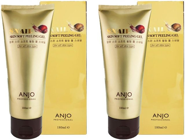 ANJO Schneckenhaut Soft Peeling Gel, 180 ml, mit Schneckenschleim-Extrakt - Bild 1