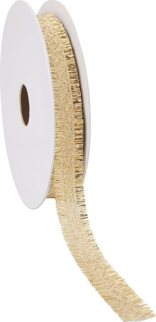 VBS Band Fransensaum in Gold für weihnachtliche Dekorationen - Bild 1