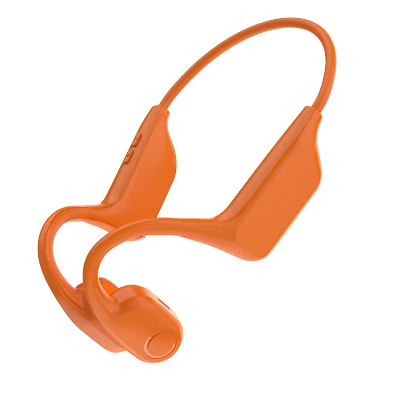 Lenovo Knochenleitungs-Bluetooth-Kopfhörer mit Geräuschunterdrückung und Kartensteckplatz, wasserdicht, Offener Typ, in Schwarz oder Orange - Bild 7