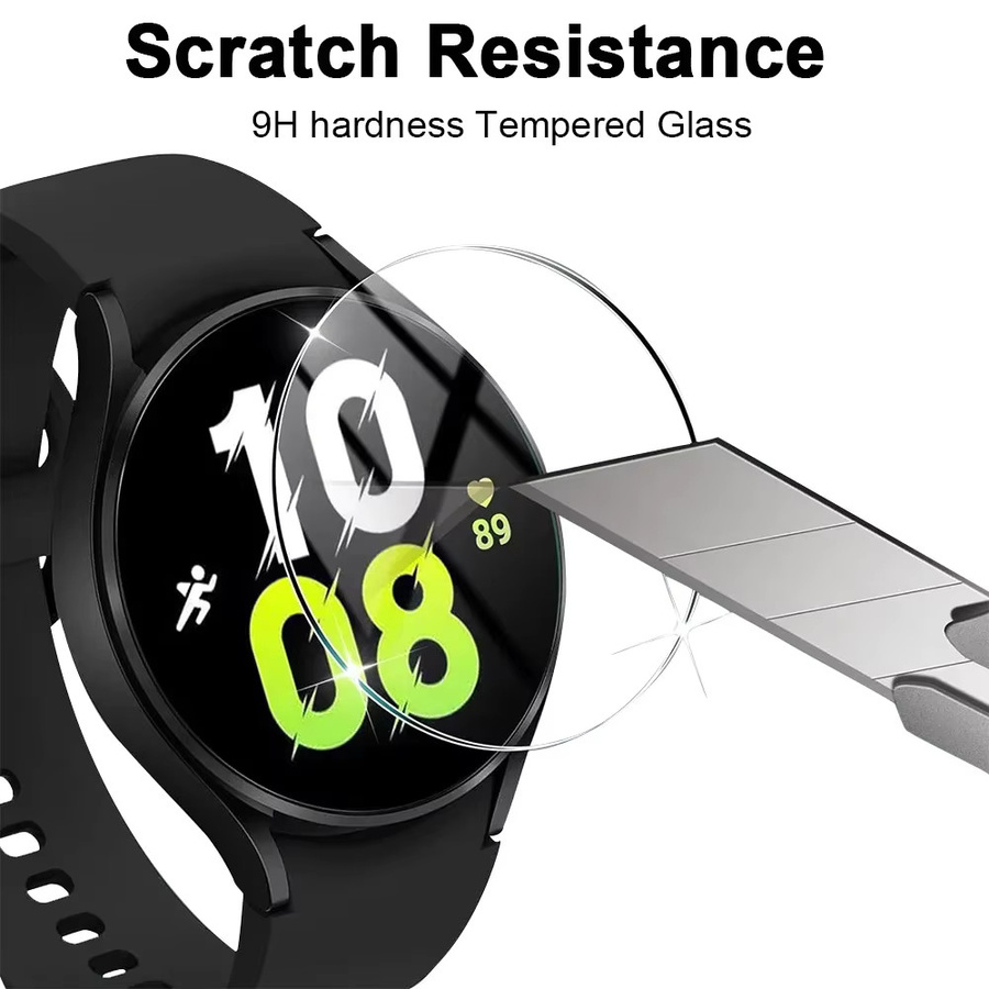 Samsung Displayschutzfolie aus gehärtetem Glas, 3er-Set, Galaxy Watch - Bild 1